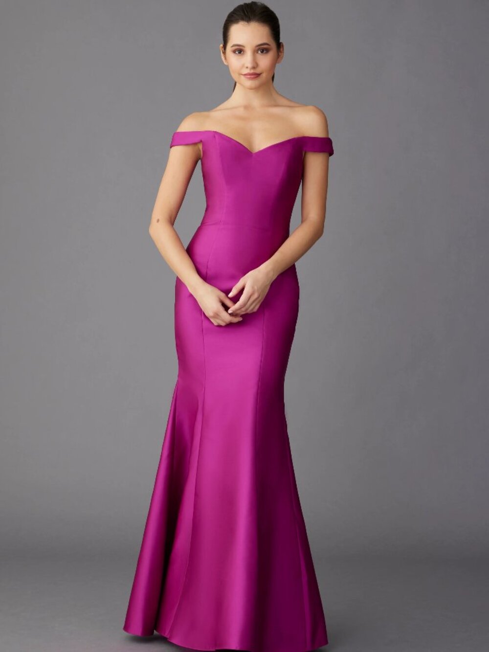 Fuchsia Lazaro Gown Size 12 Style Kate - 32330